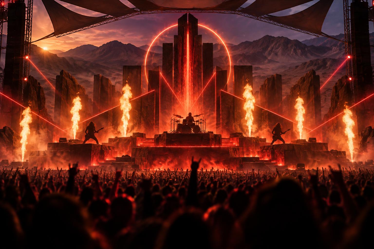 OriginalTickets illustration for Babymetal, Halestorm & Violent Vira at Talking Stick Resort Amphitheatre
