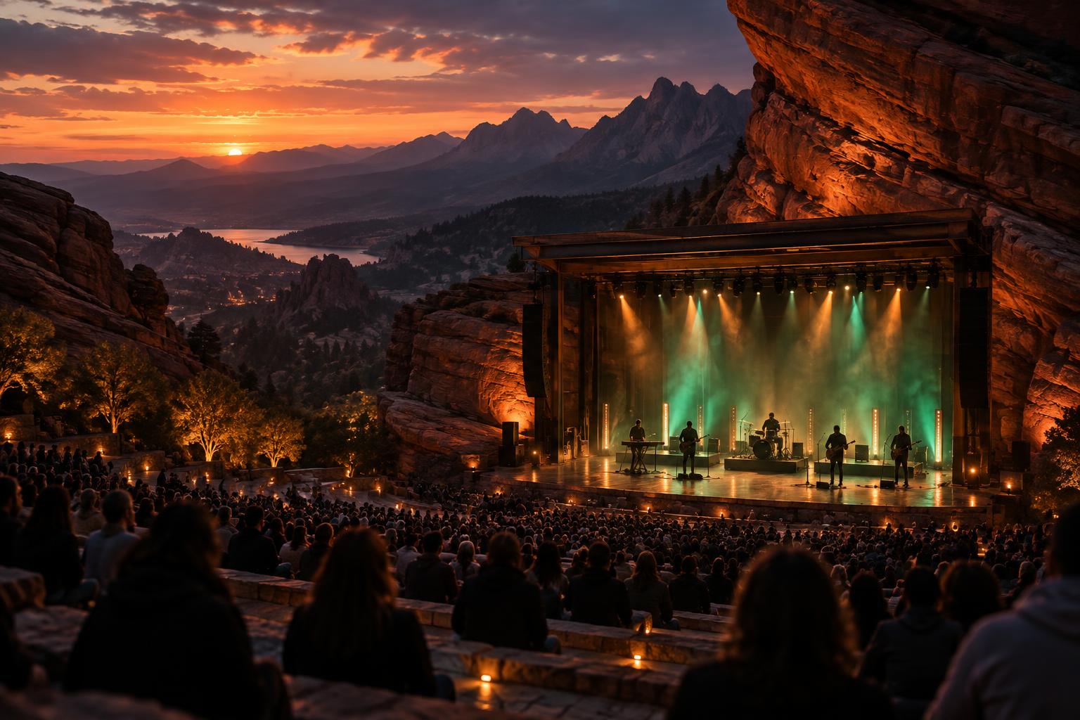 OriginalTickets illustration for Jungle at Red Rocks Amphitheatre
