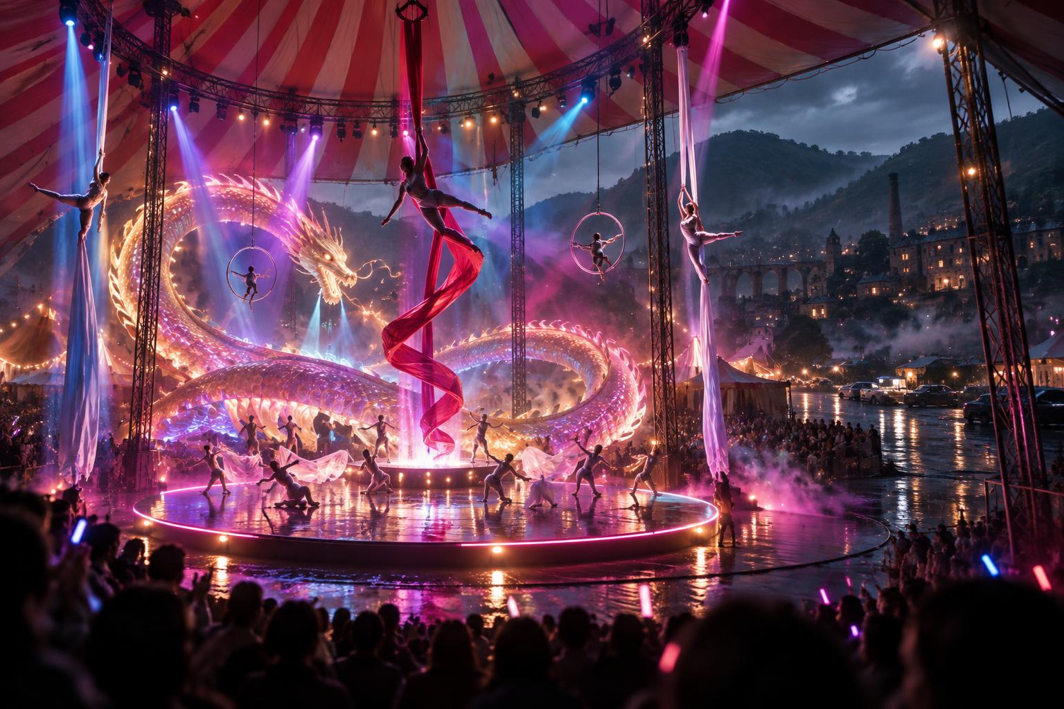 OriginalTickets illustration for Gandeys Circus: K-Pop Dragon Circus at The National Children's Museum Overflow Car Park