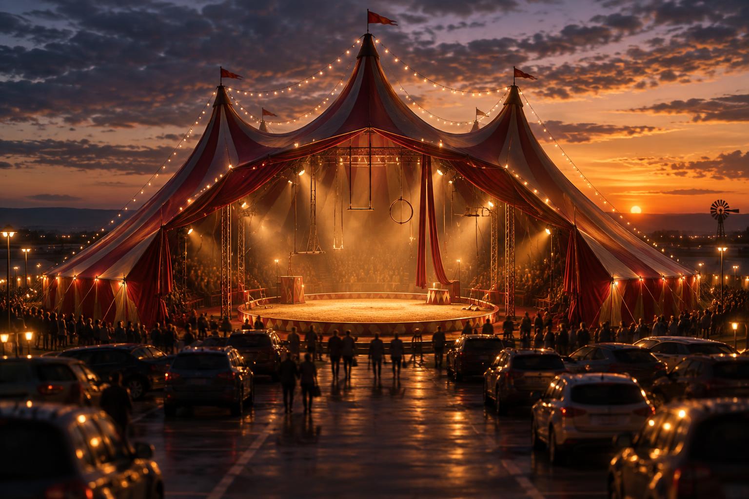 OriginalTickets illustration for Circus Golden Star at Under The Big Top - Mall of Abilene