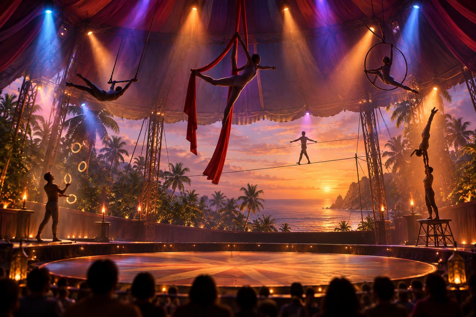 OriginalTickets illustration for Super American Circus at PIC Resort Pacific Pavilion Tent