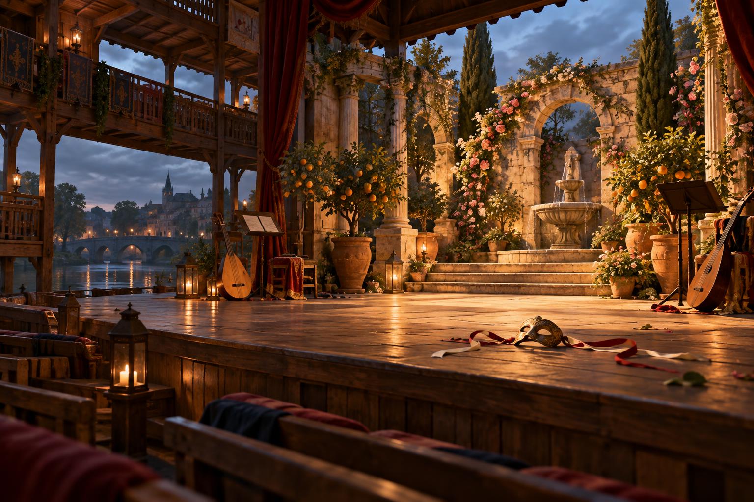 OriginalTickets illustration for Much Ado About Nothing at Shakespeare's Globe