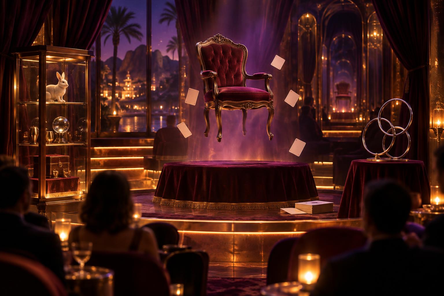 OriginalTickets illustration for David Goldrake at The Magician's Room at The LINQ