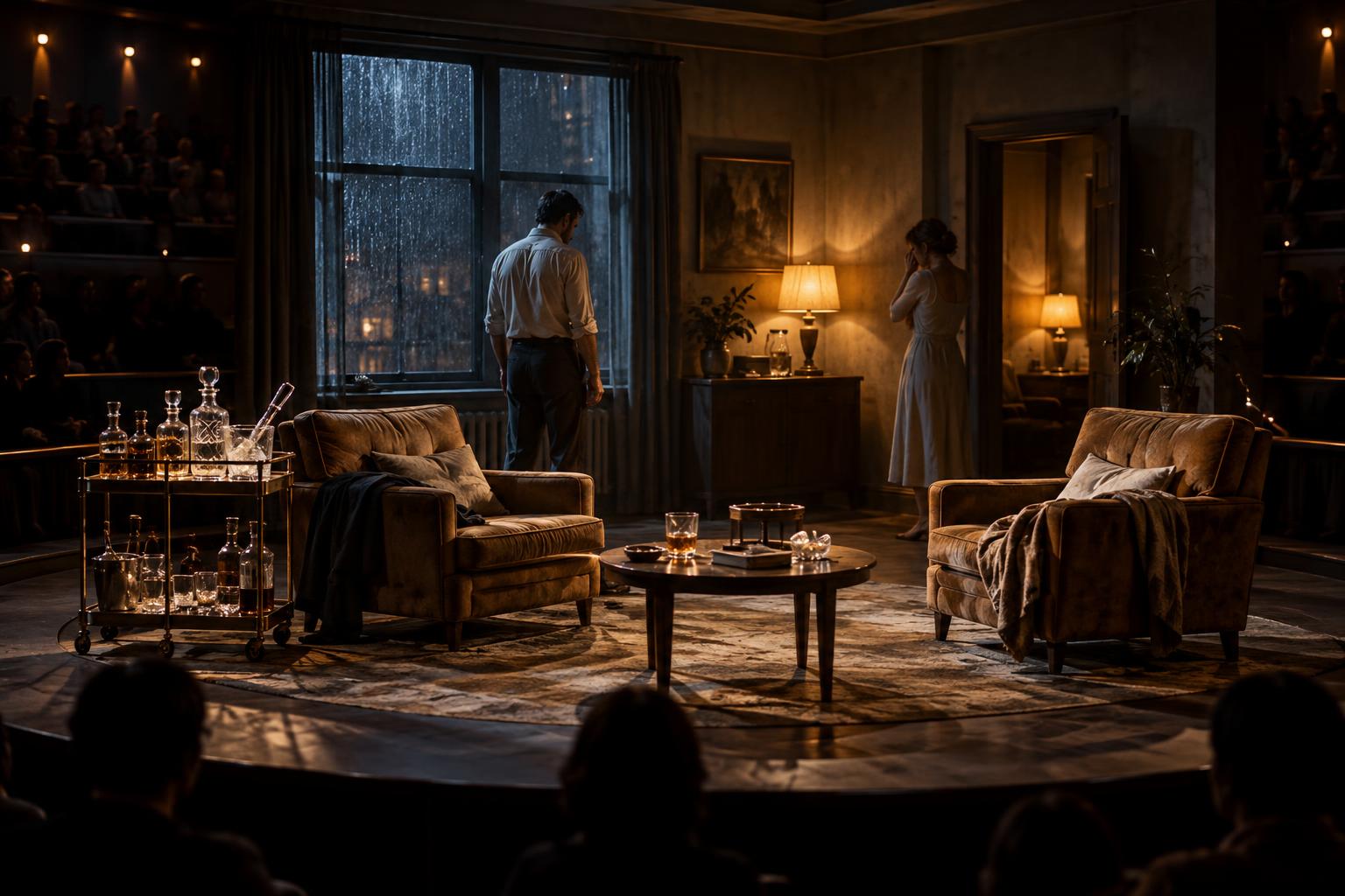 OriginalTickets illustration for Who's Afraid of Virginia Woolf? at @sohoplace