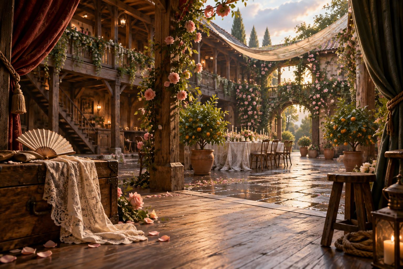 OriginalTickets illustration for Much Ado About Nothing at Shakespeare's Globe