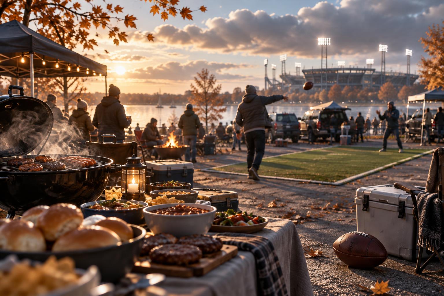 OriginalTickets illustration for Premium Tailgate Party: Chicago Bears vs. Philadelphia Eagles at Premium Tailgate Lot - Chicago