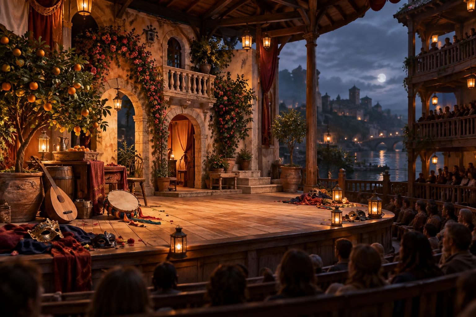 OriginalTickets illustration for Much Ado About Nothing at Shakespeare's Globe