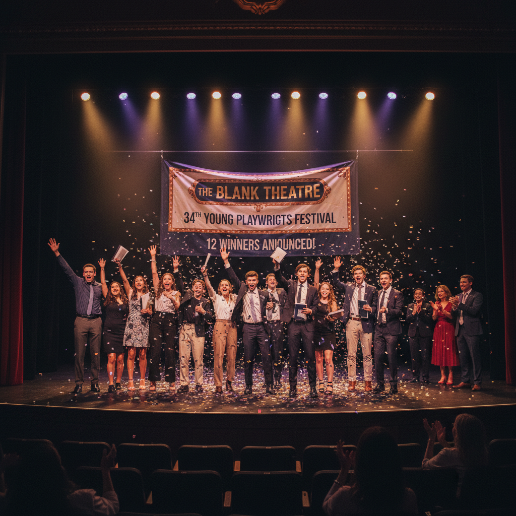 The Blank Theatre Announces 12 Winners for 34th Young Playwrights Festival