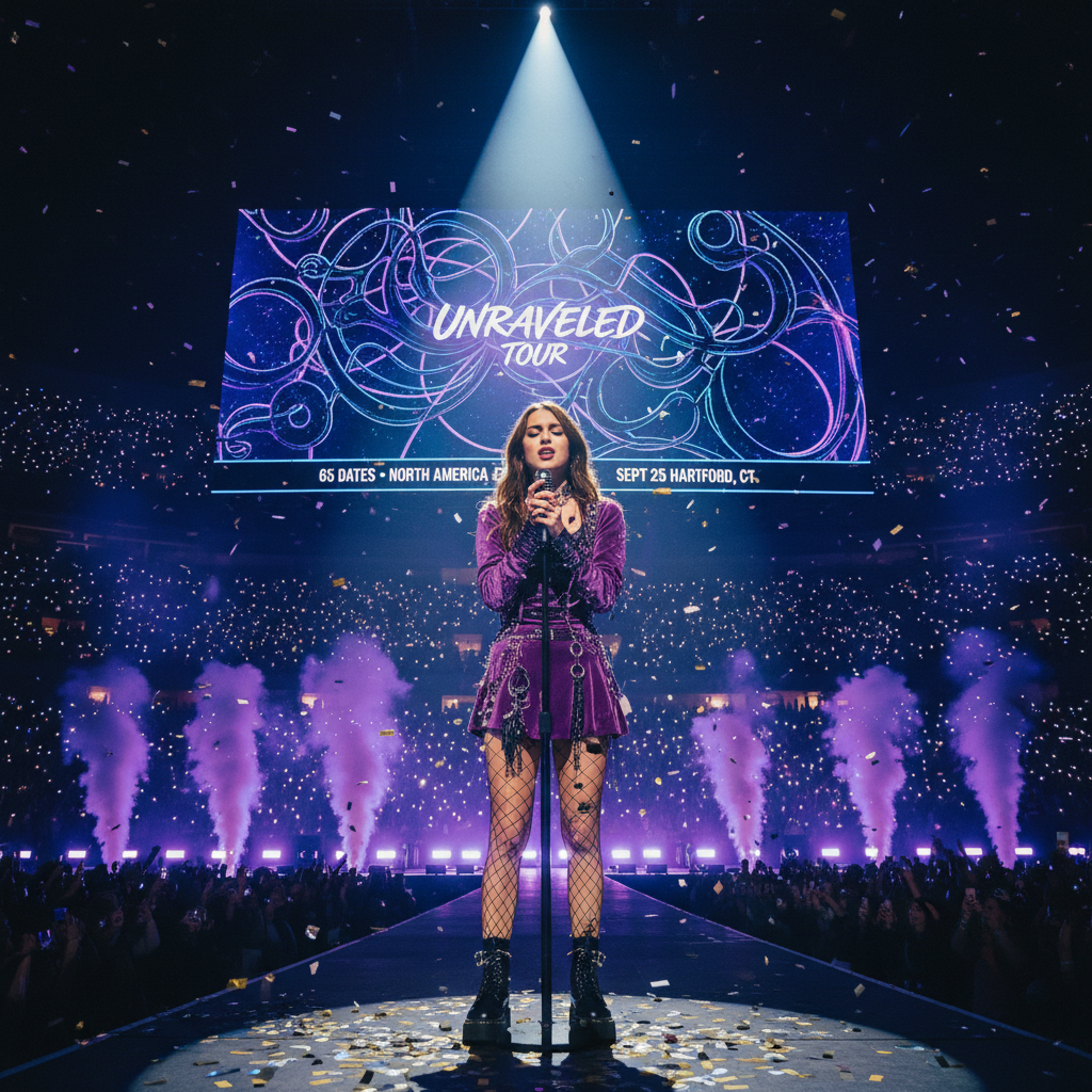 Olivia Rodrigo Announces 65-Date 'Unraveled' Tour Across North America and Europe