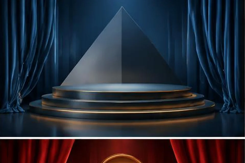 Original CGI miniature stage for Gabriel Iglesias