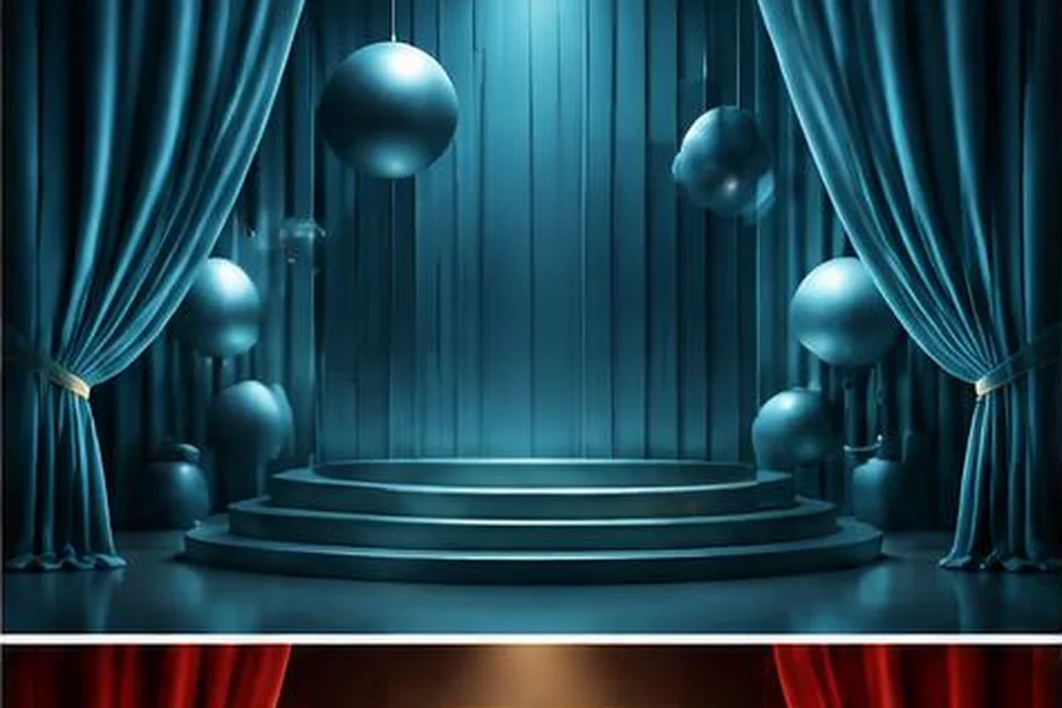 Original CGI miniature stage for Matilda - The Musical
