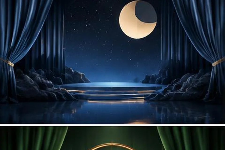 Original CGI miniature stage for Matt Rife