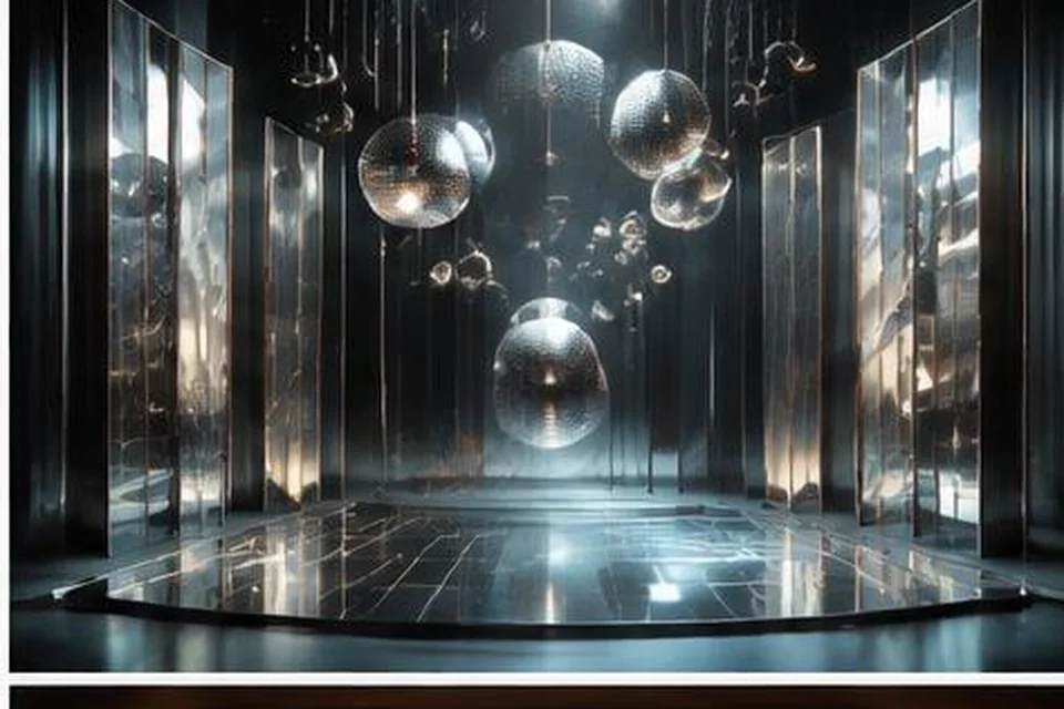 Original CGI miniature stage for MJ - The Musical