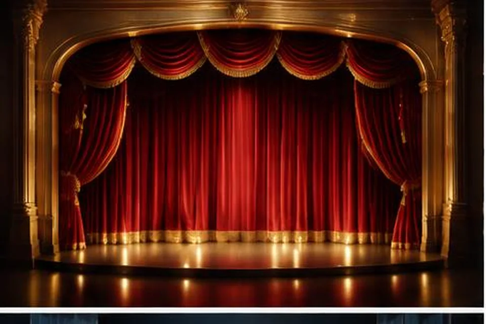 Original CGI miniature stage for MJ - The Musical