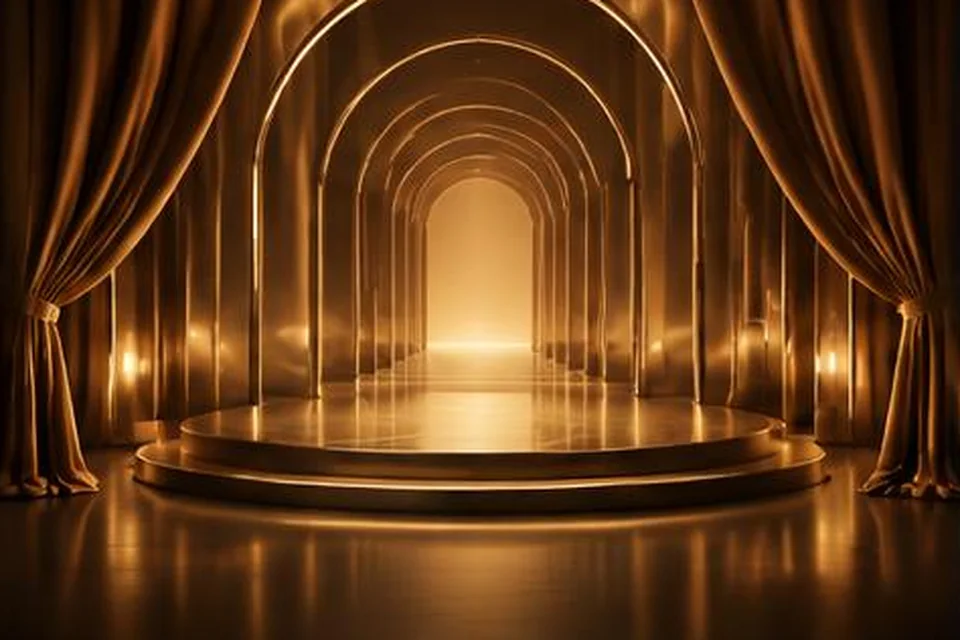 Original CGI miniature stage for MJ - The Musical