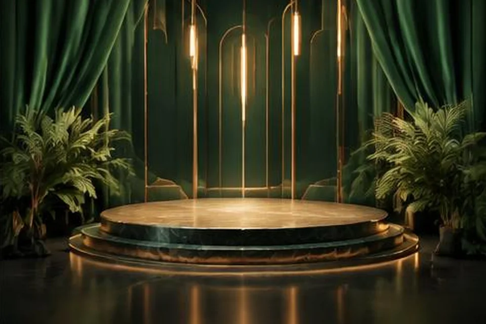 Original CGI miniature stage for MJ - The Musical