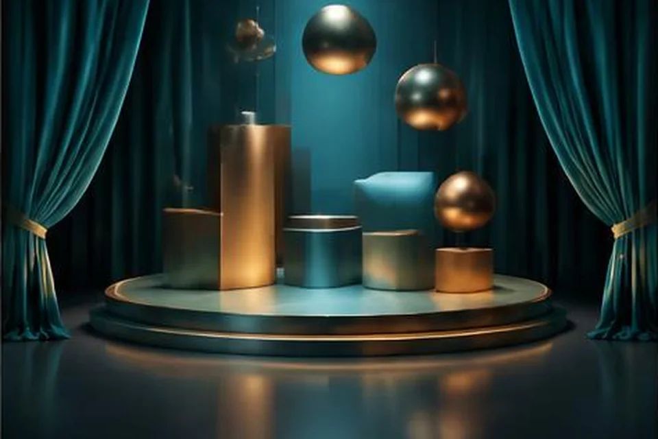 Original CGI miniature stage for MJ - The Musical